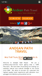 Mobile Screenshot of andeanpathtravel.com
